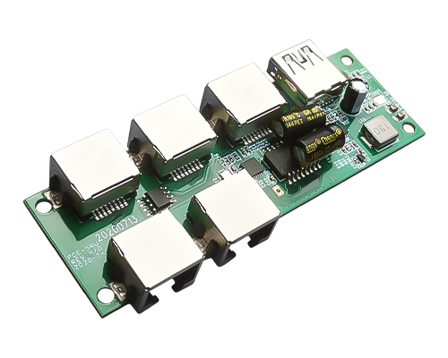 USB3.0 + 5*RJ45 USB Ethernet Module