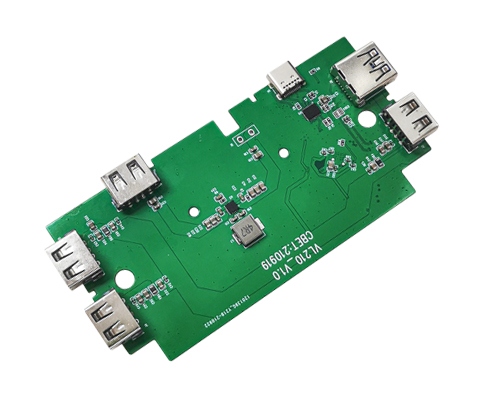 PCBA board function display usb type-c hub