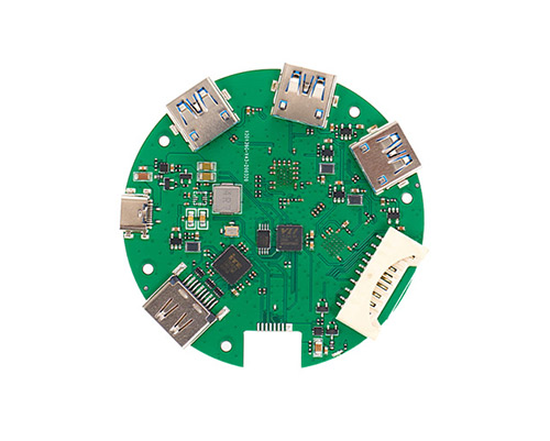 7 in 1 Type C Hub to HDMI+Type C/PD+TF+SD