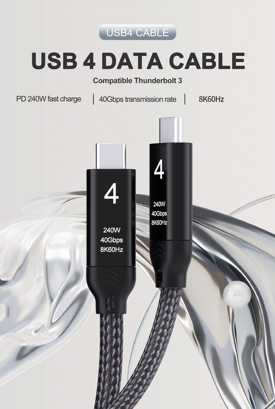 Usb4 data cable