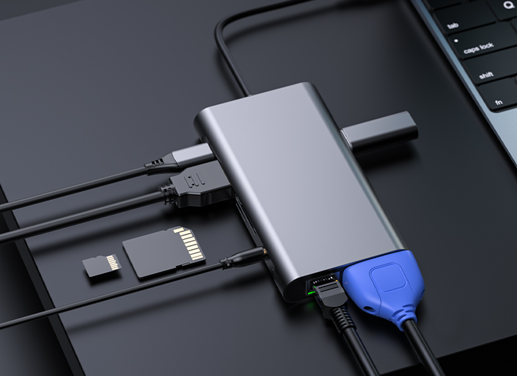 USB-C HUB docking stations